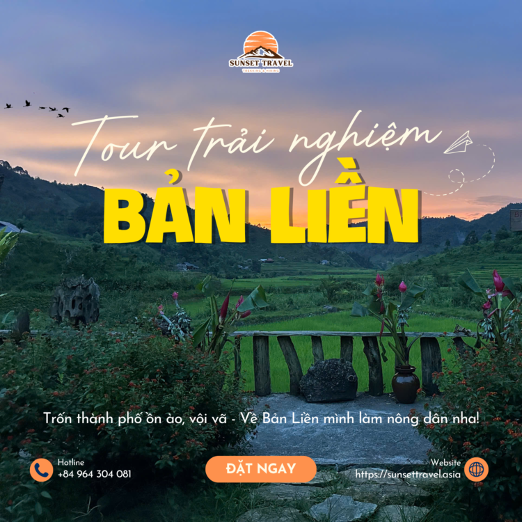 Tour bản liền 3 ngày 2 đêm