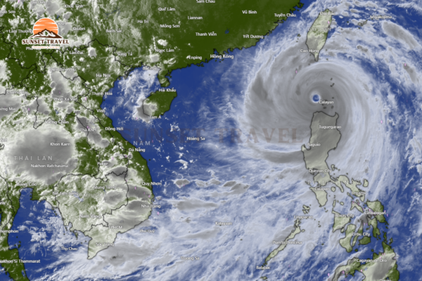 Mắt bão Ragasa 2025